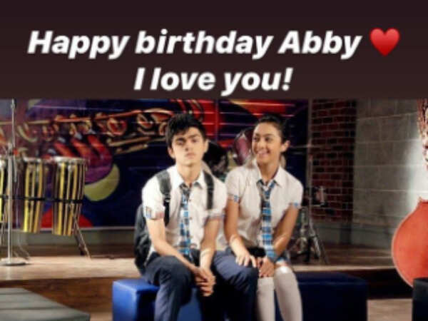 Rohan Shah wishes Abigail Pande on her b'day