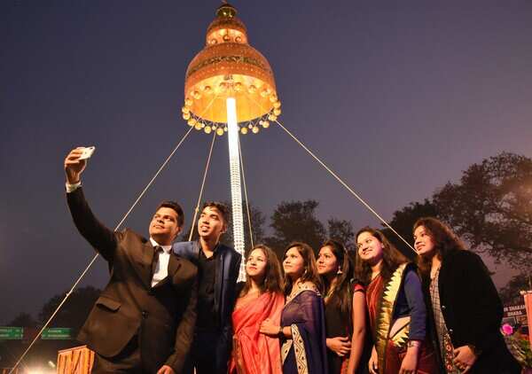The Jhumka point has already become a selfie favourite for visitors