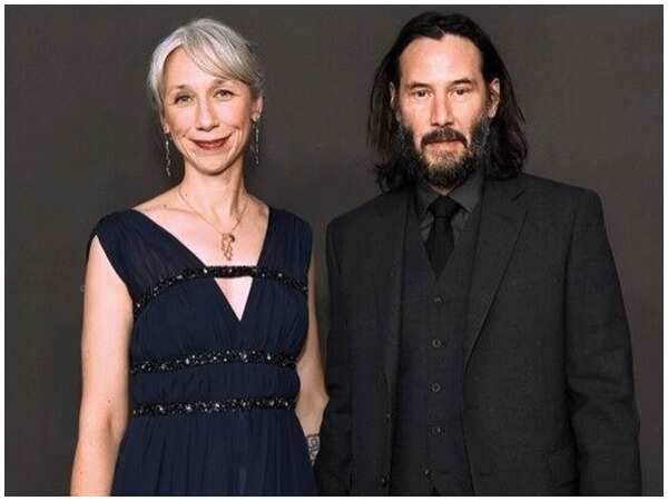 Alexandra Grant and Keanu Reeves