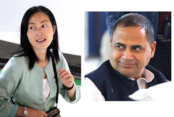 (L) Kanako (R) Kishan Jalan (BCCL/ Arvind Kumar)