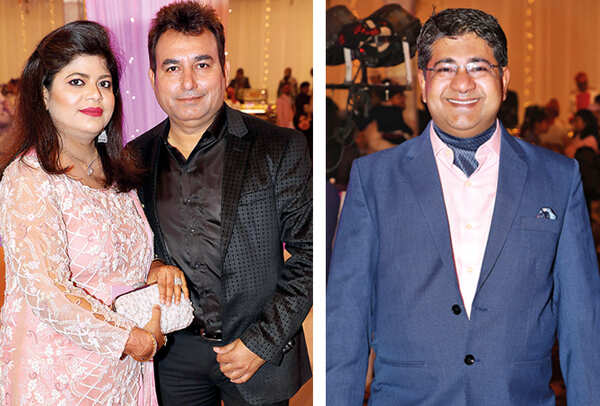 (L) Mohammad and Shabina Ariz (R) Faisal (BCCL/ Aditya Yadav)
