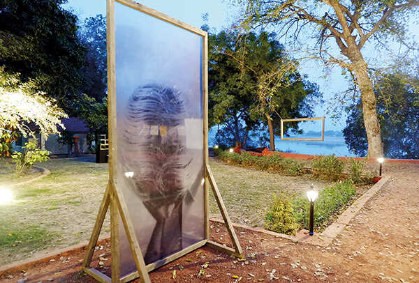 An exhibit at the event (BCCL/ Unmesh Pandey)