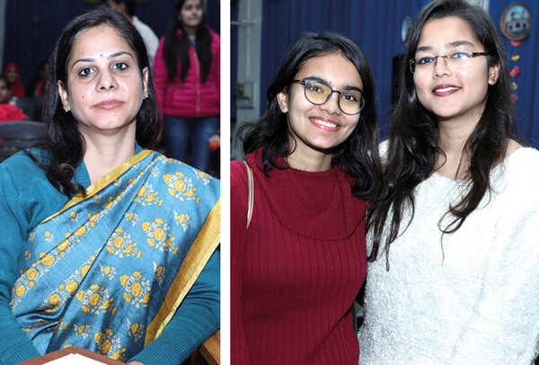 (L) Jaismeen Hain (R) Preeti and Ritu (BCCL/ Aditya Yadav)