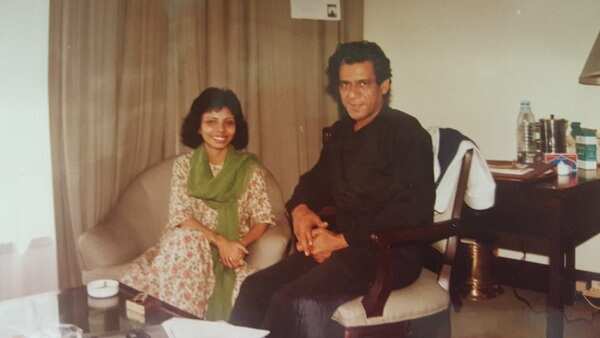 Nandita Puri and Om Puri first meeting during City Of Joy shooting