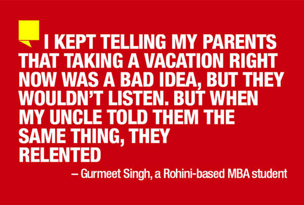 Gurneet Singh, a Rohini-based MBA student
