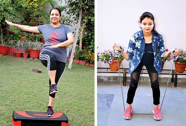 (L) Ritu Pathak (R) Sargam Gupta (BCCL)