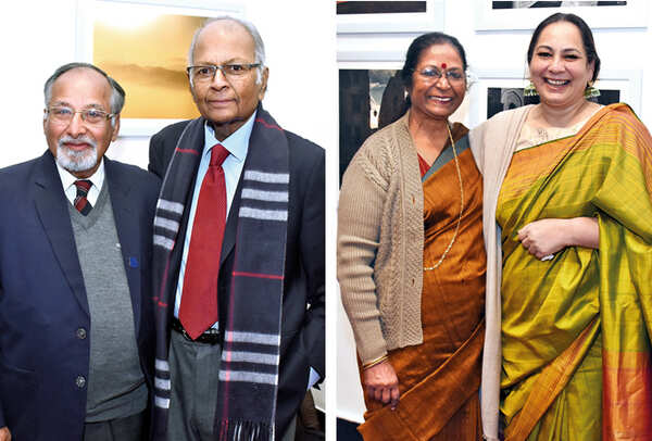 (L) Dr DN Kapoor and Dr SM Zaheed (R) Julia Simlai and Vandana Sehgal (BCCL/ Vishnu Jaiswal)