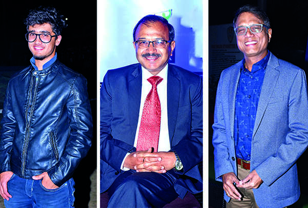 (L) Kartik Lohumi (C) Mukul Singhal (R) Murli Natra Jan (BCCL/ Vishnu Jaiswal)