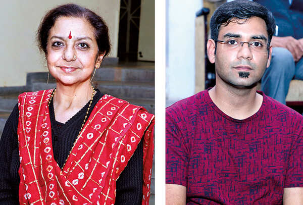 (L) Kumkum Dhar (R) Pranav Sharma (BCCL/ Aditya Yadav)