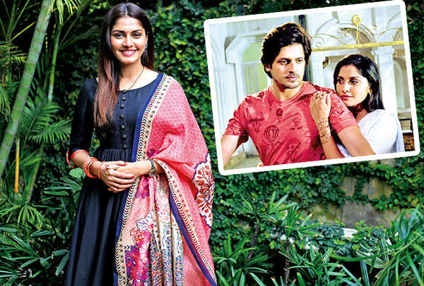 Sonali Nikam and (inset) a still from Aadhe Adhoore (BCCL/ Aditya Yadav)