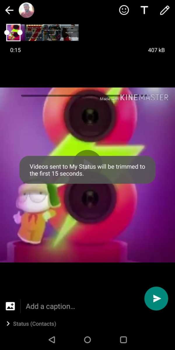 Confirmed You Can T Share More Than 15 Second Videos In Whatsapp Status In India Times Of India