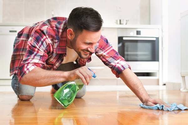 clean up