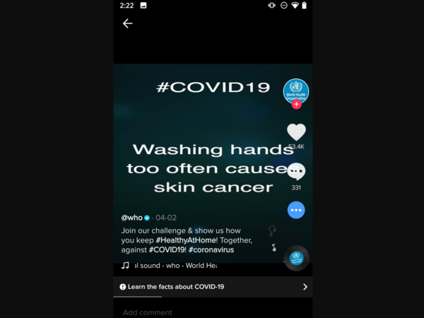 TikTok Fake Video On Coronavirus: TikTok 'hacked', Fake COVID-19 Video ...