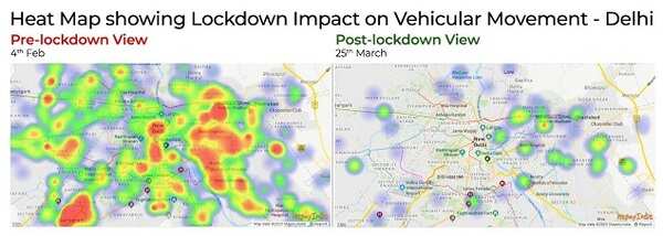 Heat map-delhi
