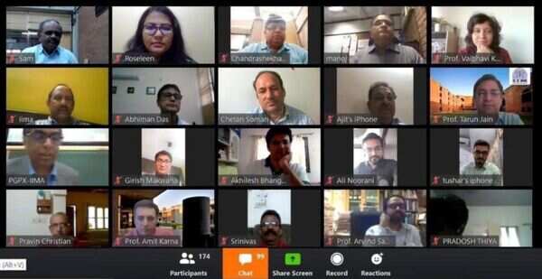 IIM Ahmedabad starts full time executive MBA course on Zoom - Times of