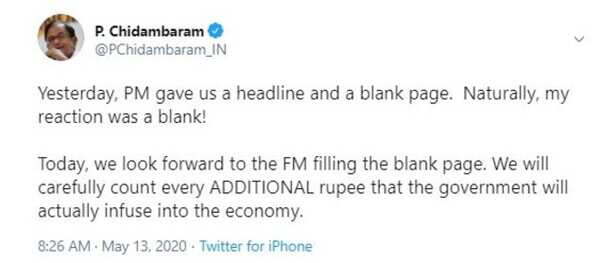 Chidamabaram tweet (1)