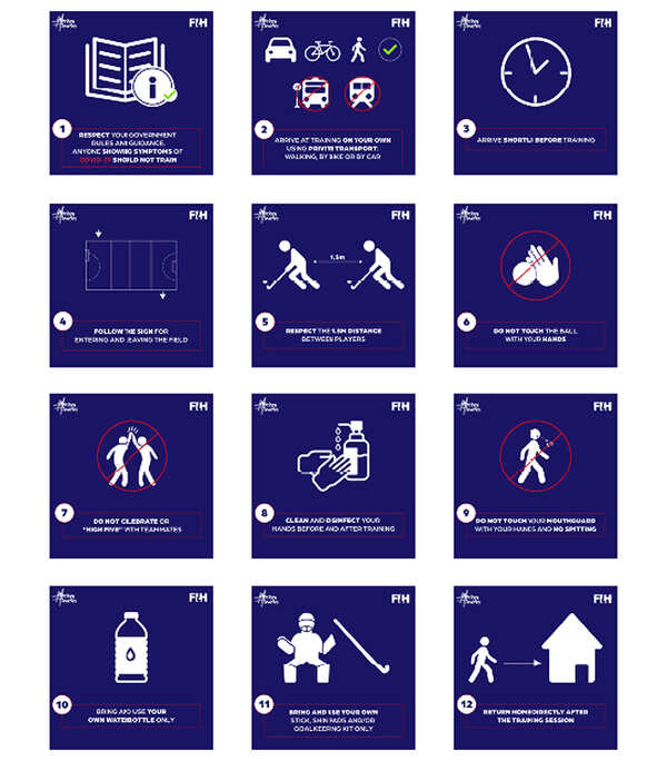 Don't touch the ball, don't celebrate with teammates FIH lays down the