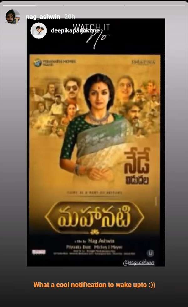 Deepika Padukone Mahanati Nag Ashwin 2