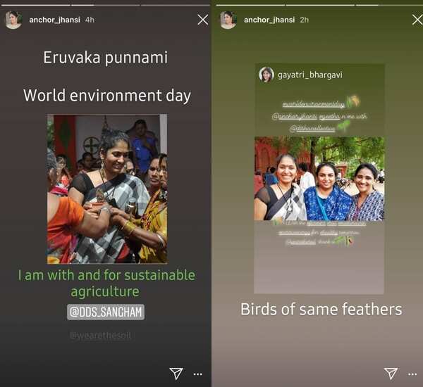 Jhansi supports sustainable agriculture