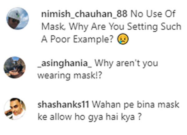 mallika comments