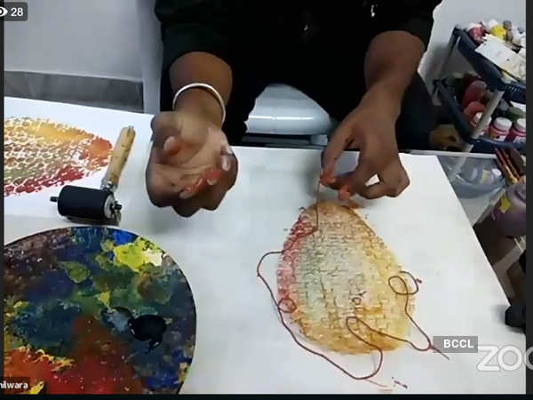 Suresh Arts Fam - How to make paper blending stump in home