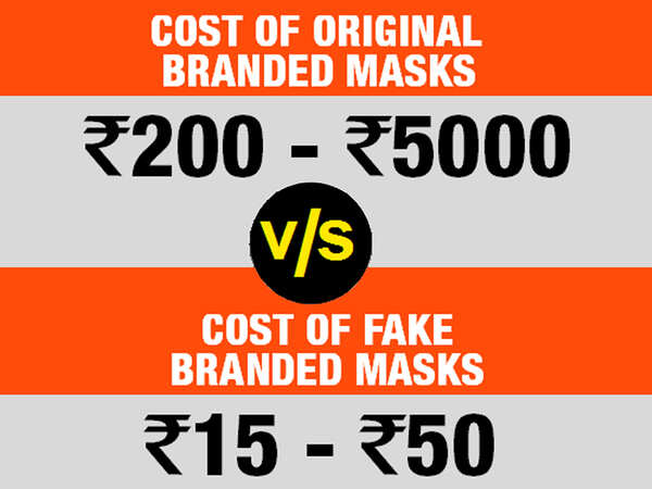 As markets reopen in Unlock 1, fake branded masks make a comeback ...