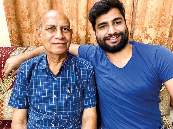 Harsh with his father (BCCL)