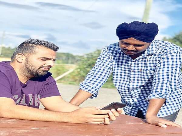 Gill Raunta and filmmaker Tarnvir Jagpal are excited