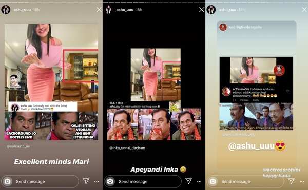 Ashu reacts to memes