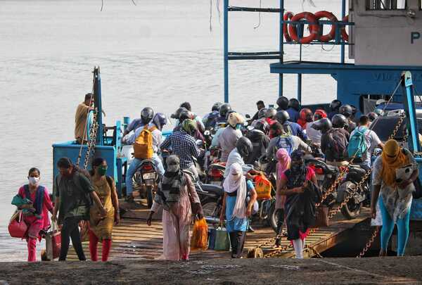 Are Goan ferry boats maintaining social distancing amid COVID19 ...