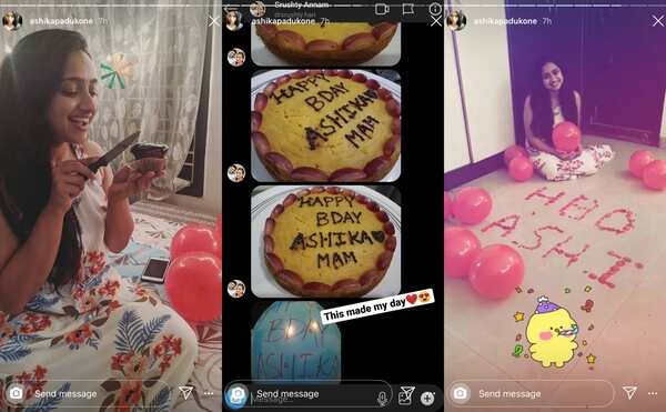 Ashika Padukone's birthday