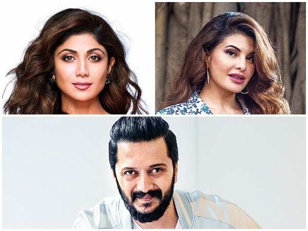 Shilpa Shetty Kundra, Jacqueline Fernandez and Riteish Deshmukh