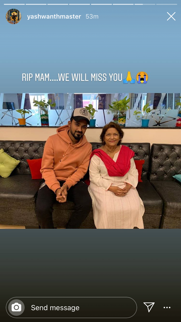 Yashwant mourns Saroj Khan's demise