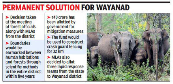 Action plan to mitigate man-animal conflict | Kozhikode News - Times of India Action plan to mitigate man-animal conflict | Kozhikode News - Times of India