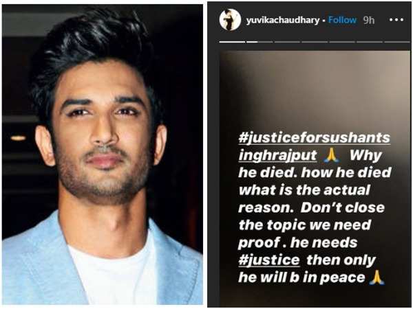 Sushant Singh Rajput suicide: Yuvika Chaudhary demands justice; says ...