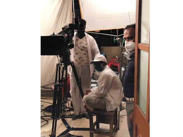 The actor, who recently got back to a set, says that even though everyone on the set was sanitising their hands and wearing PPE kits, he didn't feel safe shooting