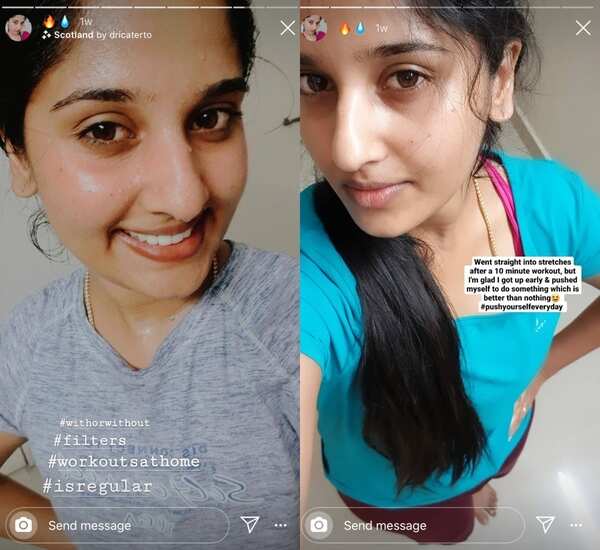 Meghna's home workouts