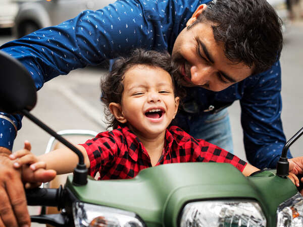 dad and child