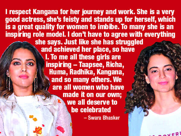 Swara on Kangana Ranaut