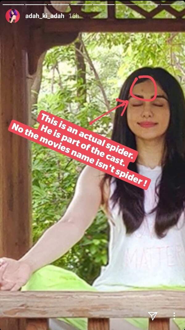 Adah Sharma Spider Telugu Film