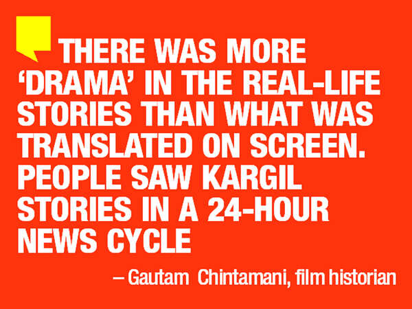 Film historian Gautam Chintamani on why Kargil war movies didn't find many takers
