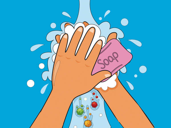 Sanitiser may not be as effective as soap to fight COVID - Times of India