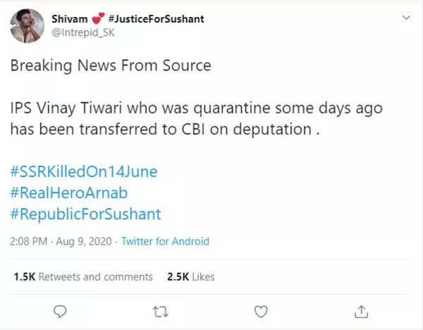 tweet screenshot
