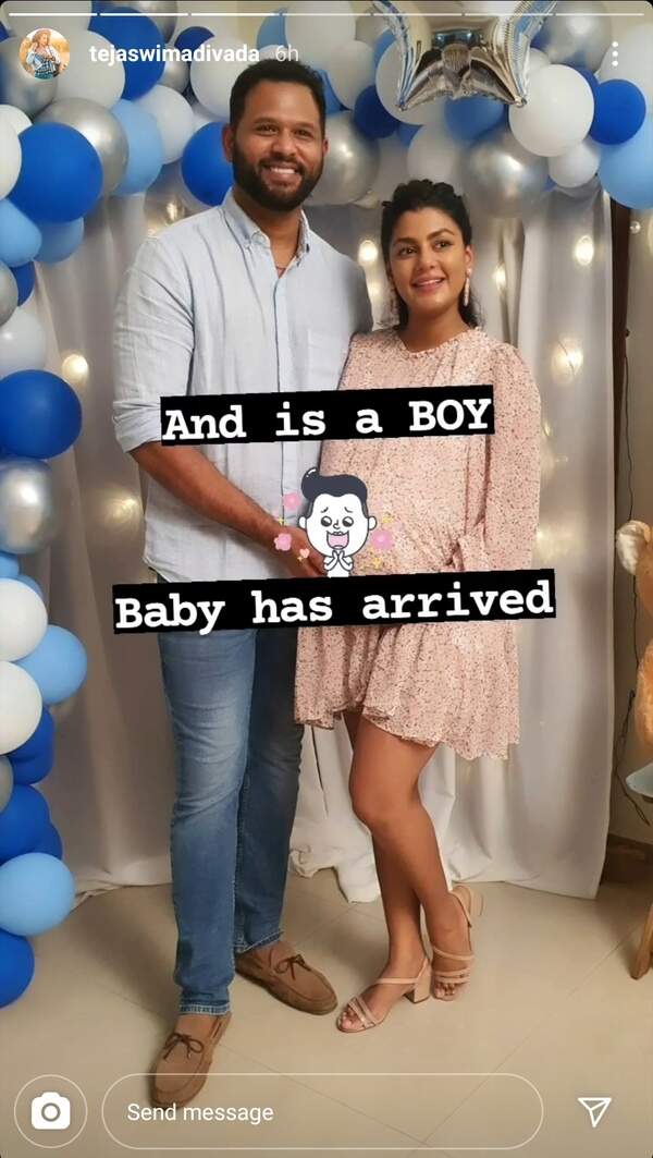 Anisha Ambrose Baby Boy Tejaswi Madivada