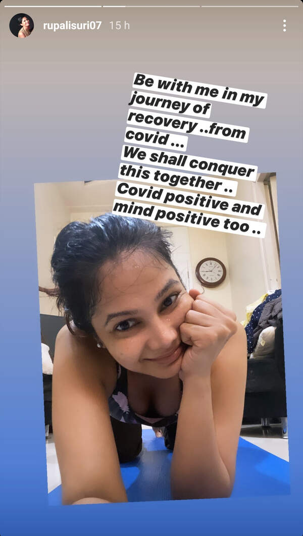 Wife Hai Toh Life Hai fame Rupali Suri tests positive for COVID-19