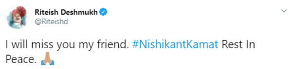Nishikant Kamat Death News