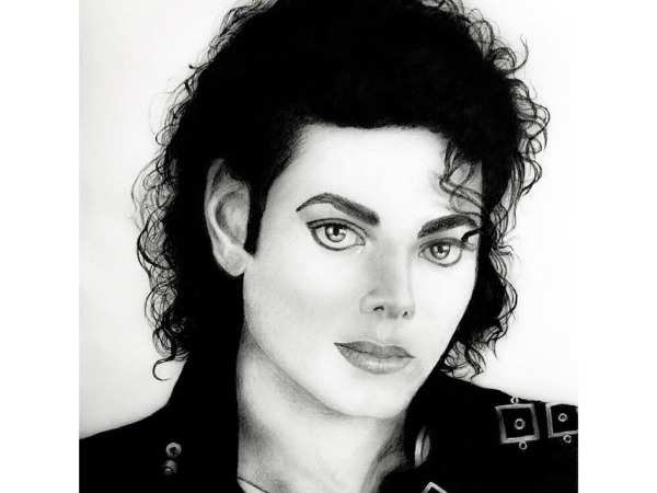 How to draw Michael Jackson  Easy drawings step by step for newbies