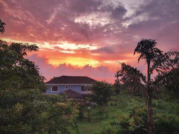 The property is spread across 2 acres of land in Bambolim