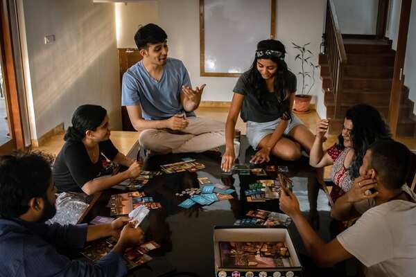 Anand Gandhi's team bonding like family at the workplace