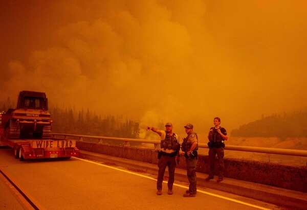 Photos: California wildfires turn sky orange - Times of India